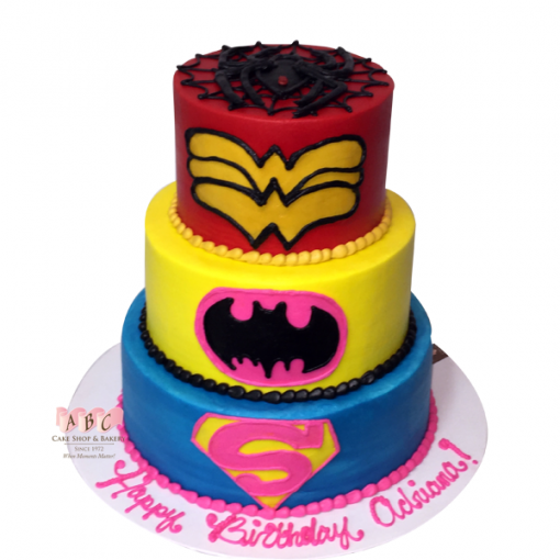 1503 Female Super Hero Cake Abc Cake Shop And Bakery 9351