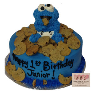 1348 Cookie Monster Cake Abc Cake Shop Bakery