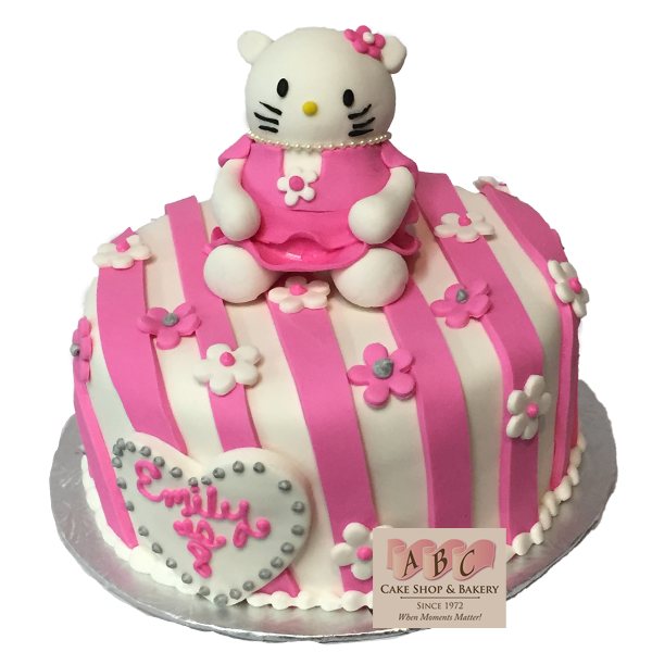 (1302) Hello Kitty Birthday Cake - ABC Cake Shop & Bakery