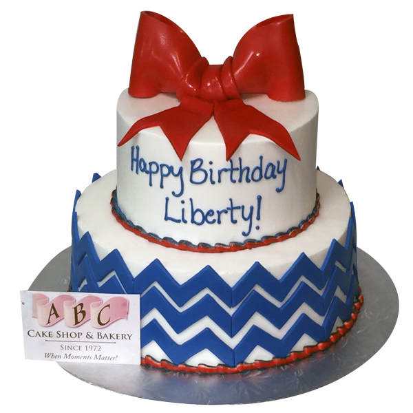 2099 Happy Birthday Liberty Abc Cake Shop Bakery