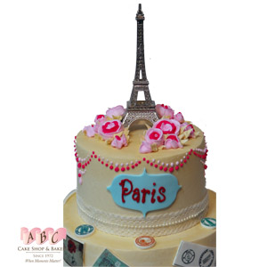 (2286) Traveling to Paris - ABC Cake Shop & Bakery