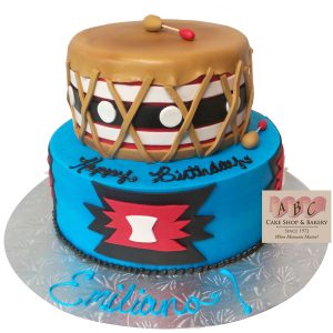 2295 2 Tier Native American Cake Abc Cake Shop Bakery