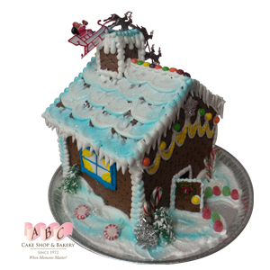 (2373) Gingerbread House - ABC Cake Shop & Bakery